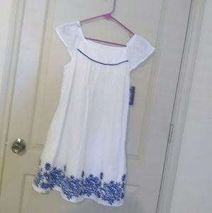NEW Cherokee Sundress with Floral Embroidery XL